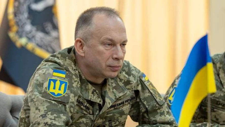 Головнокомандувач ЗСУ Олександр Сирський (за матеріалами Офісу президента України)