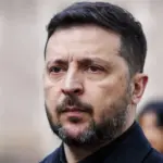 Володимир Зеленський та Олена Зеленська після прильоту до Осло